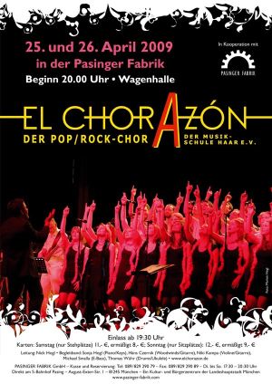 Plakat "El ChorAzón goes Pasinger Fabrik"